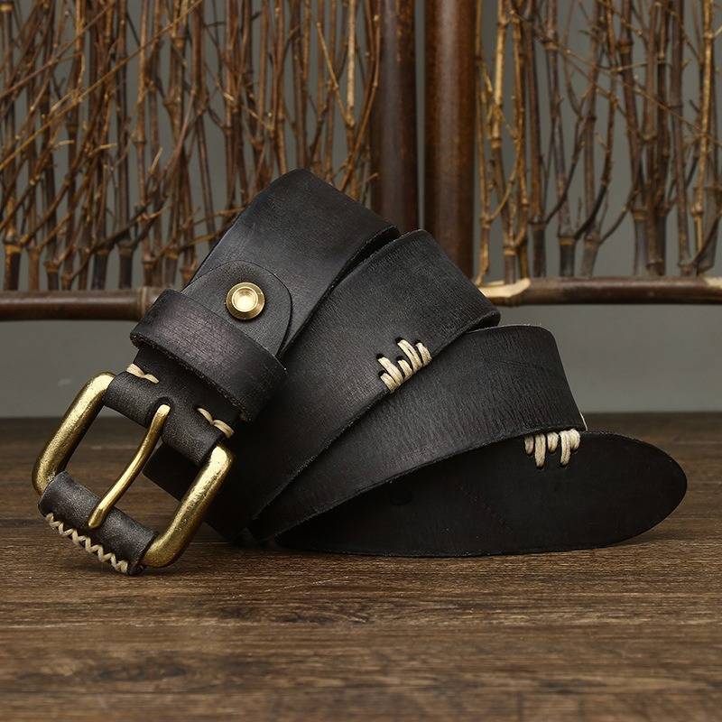 real leather belt